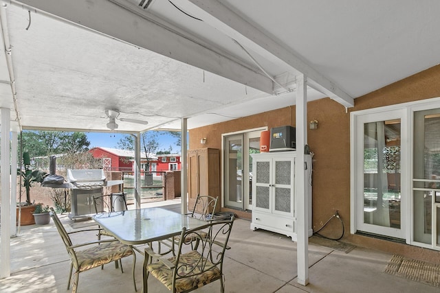 7 Wildwood Ln, Peralta, NM 87042 - view of patio with outdoor dining area and grilling area