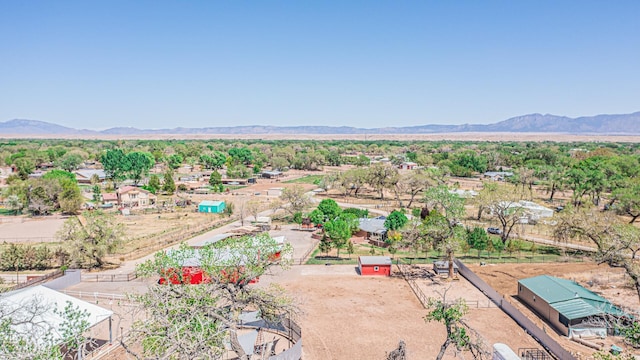7 Wildwood Ln, Peralta, NM 87042 - aerial view with a mountain view