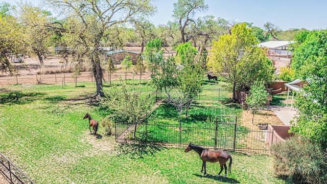 7 Wildwood Ln, Peralta, NM 87042 - view of yard featuring fence and a rural view