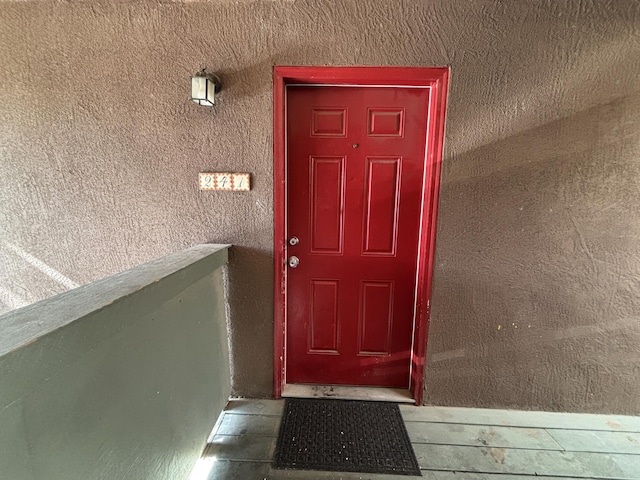 view of entrance to property