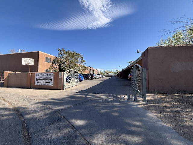 view of street