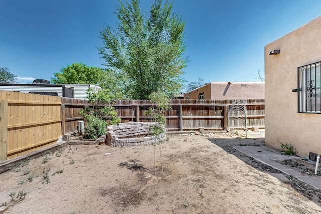 308 Garden Ave SW, Los Lunas, NM 87031 - view of yard featuring a fenced backyard