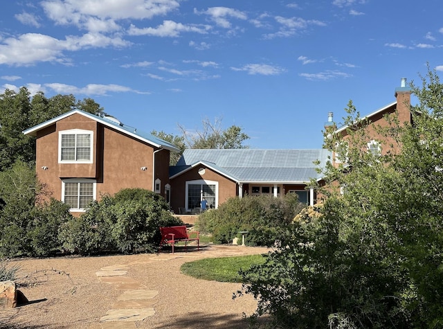 535 Cacahuate SW, Albuquerque, NM 87105 - view of front of property with stucco siding