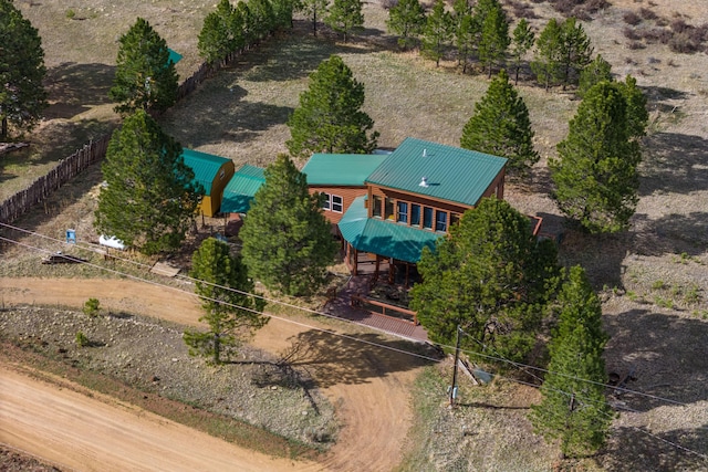 drone / aerial view