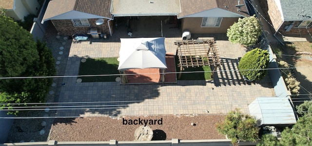 aerial view