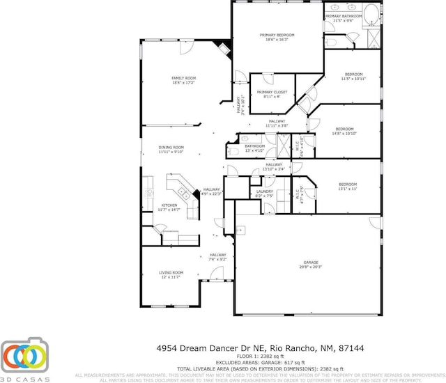 4954 Dream Dancer Dr NE, Rio Rancho, NM 87144 - plan