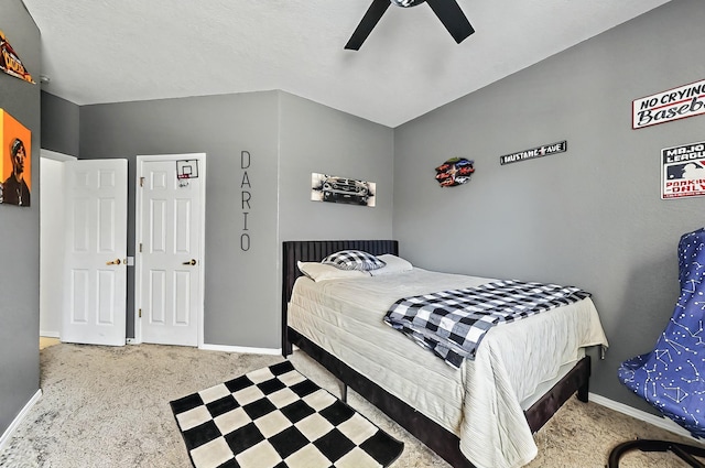 4954 Dream Dancer Dr NE, Rio Rancho, NM 87144 - carpeted bedroom with baseboards and ceiling fan
