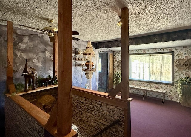 10 Cliffside Dr, Ramah, NM 87321 - interior space with ceiling fan