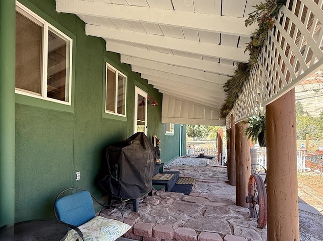 10 Cliffside Dr, Ramah, NM 87321 - view of patio