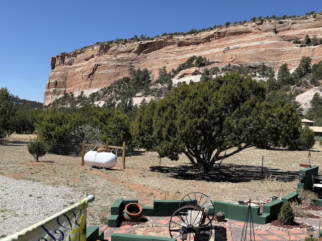 10 Cliffside Dr, Ramah, NM 87321 - view of yard featuring a mountain view