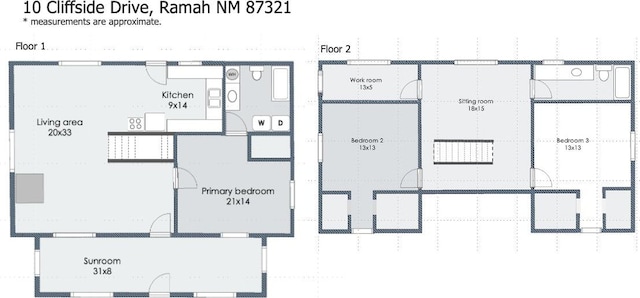 10 Cliffside Dr, Ramah, NM 87321 - floor plan
