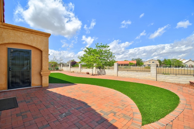 3728 Spyglass Loop SE, Rio Rancho, NM 87124 - view of patio / terrace with a fenced backyard
