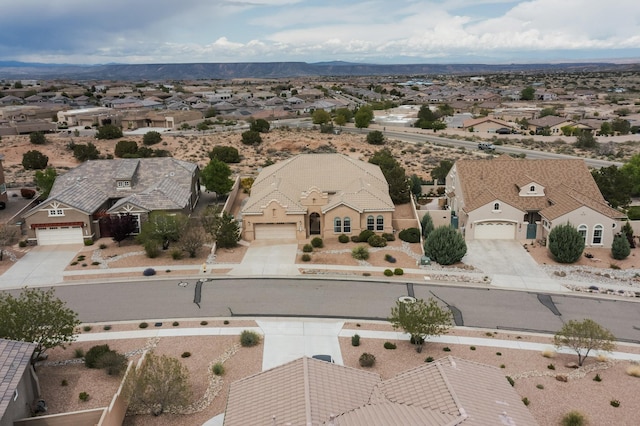 2413 Desert View Rd NE, Rio Rancho, NM 87144 - aerial view of residential area featuring mountains