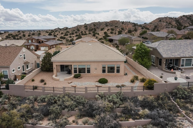 2413 Desert View Rd NE, Rio Rancho, NM 87144 - aerial view of residential area with a mountainous background