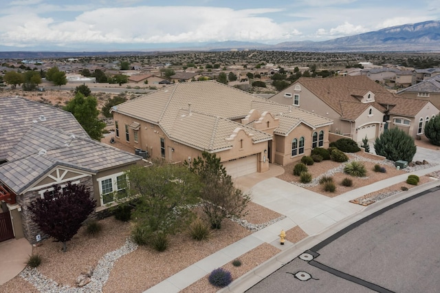 2413 Desert View Rd NE, Rio Rancho, NM 87144 - aerial view of residential area with mountains