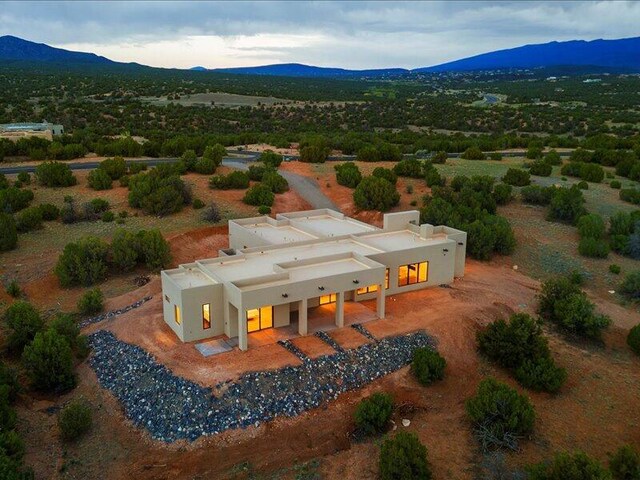19 Anasazi Trl, Sandia Park, NM 87047 - birds eye view of property with a mountain view