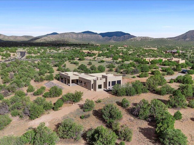 19 Anasazi Trl, Sandia Park, NM 87047 - drone / aerial view featuring a mountain view