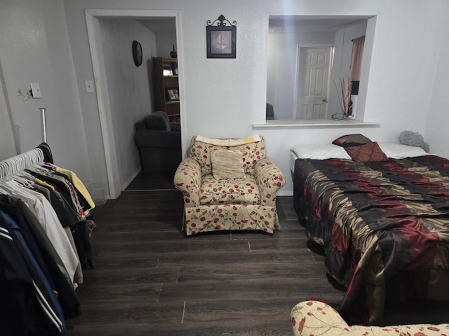 908 W Chavez Ave, Belen, NM 87002 - bedroom featuring wood finished floors