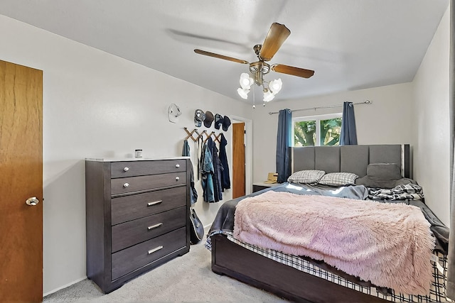 1513 Muriel St NE, Albuquerque, NM 87112 - bedroom featuring light colored carpet and ceiling fan