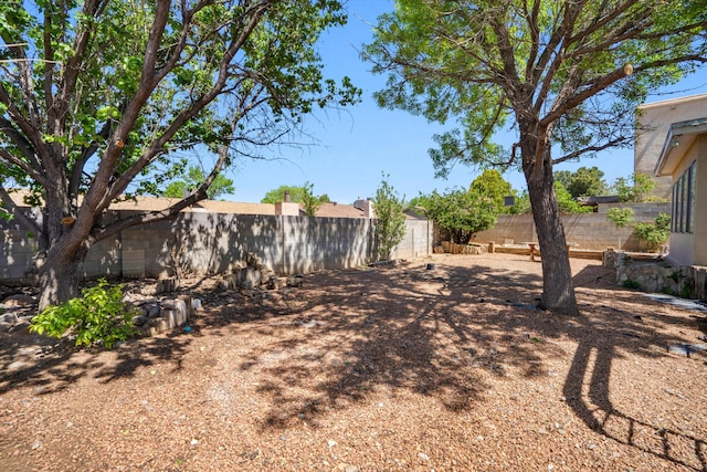 7225 Ticonderoga Rd NE, Albuquerque, NM 87109 - view of yard featuring a fenced backyard