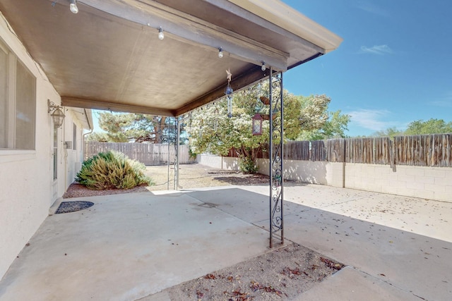 6625 Barnhart St NE, Albuquerque, NM 87109 - view of patio / terrace featuring a fenced backyard