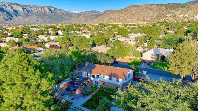 4719 Huntington Dr NE, Albuquerque, NM 87111 - bird's eye view of a mountainous background