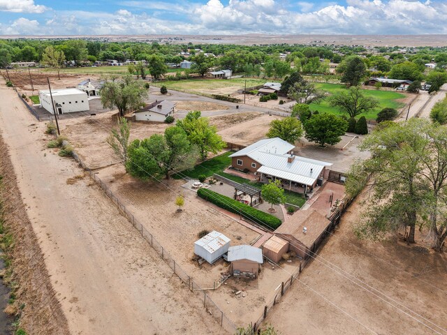 view from above of property