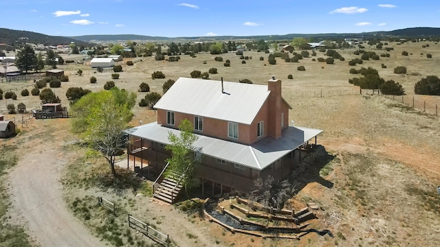 19 Sage Ct, Edgewood, NM 87015 - aerial view of sparsely populated area featuring mountains