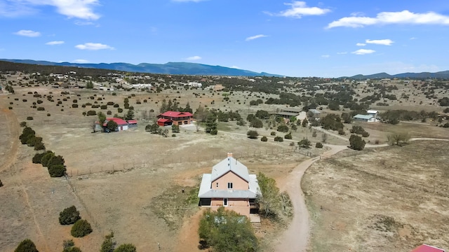 19 Sage Ct, Edgewood, NM 87015 - overview of rural landscape with mountains and a desert landscape