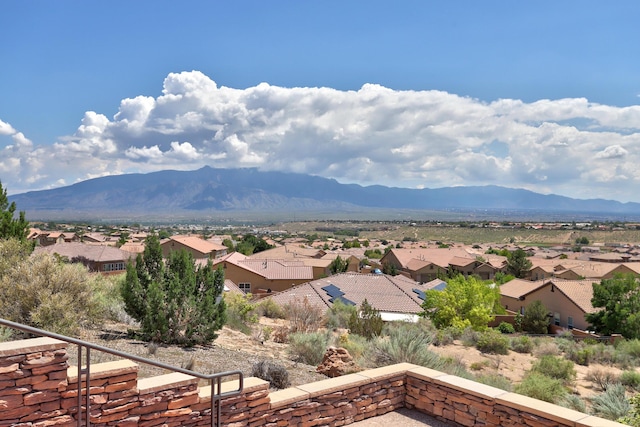 15 Los Miradores Dr NE, Rio Rancho, NM 87124 - view of mountain background featuring nearby suburban area