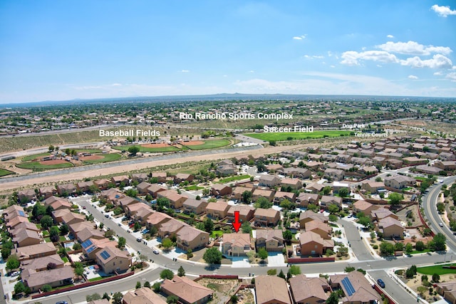 15 Los Miradores Dr NE, Rio Rancho, NM 87124 - aerial view of residential area