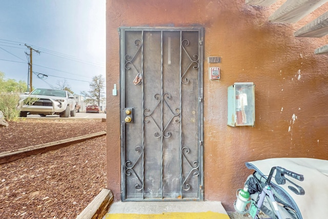 2800 Vail Ave SE Unit D113, Albuquerque, NM 87106 - exterior view of stucco siding