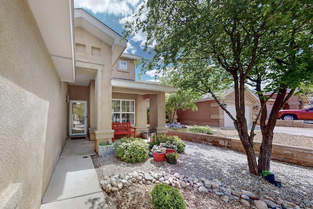 7720 Red Finch Ct NW, Albuquerque, NM 87114 - view of yard featuring a porch