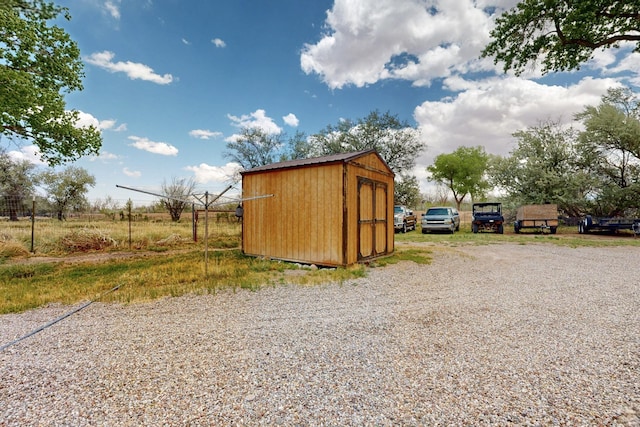 70 Sanchez Rd, Belen, NM 87002 - view of shed with driveway