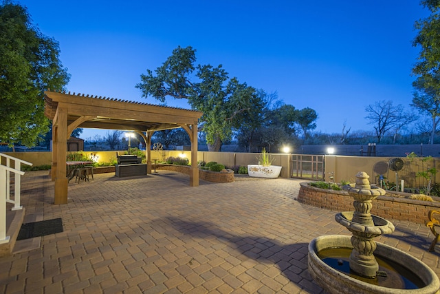 70 Sanchez Rd, Belen, NM 87002 - view of patio featuring a pergola