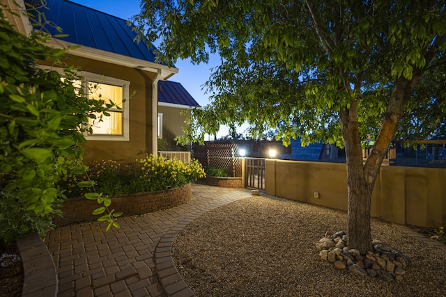 70 Sanchez Rd, Belen, NM 87002 - view of yard featuring fence and a gate