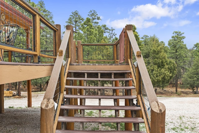 160 Black Bear Rd, Ramah, NM 87321 - view of stairs