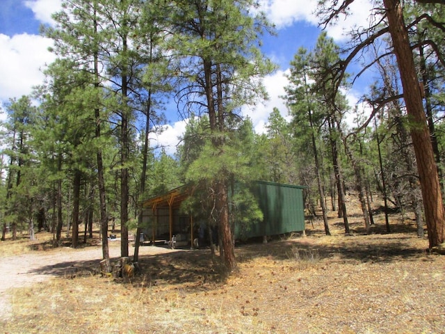 160 Black Bear Rd, Ramah, NM 87321 - view of yard with an outbuilding