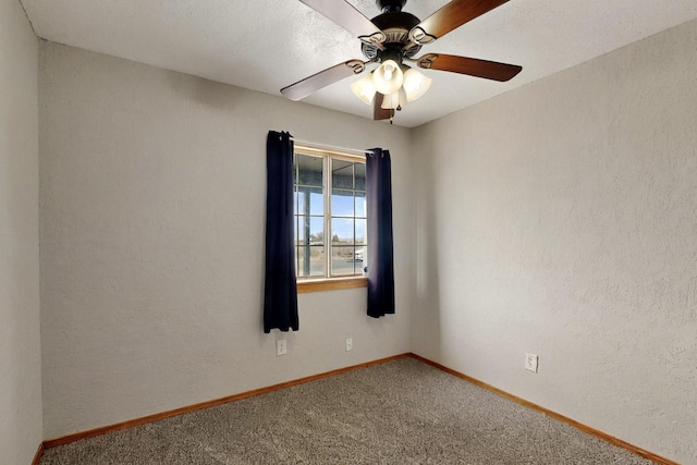 404 Pecos Loop SE, Rio Rancho, NM 87124 - carpeted empty room with baseboards and a ceiling fan