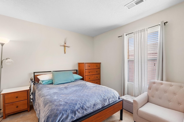 3772 Havasu Falls St NE, Rio Rancho, NM 87144 - bedroom featuring light carpet and a textured ceiling