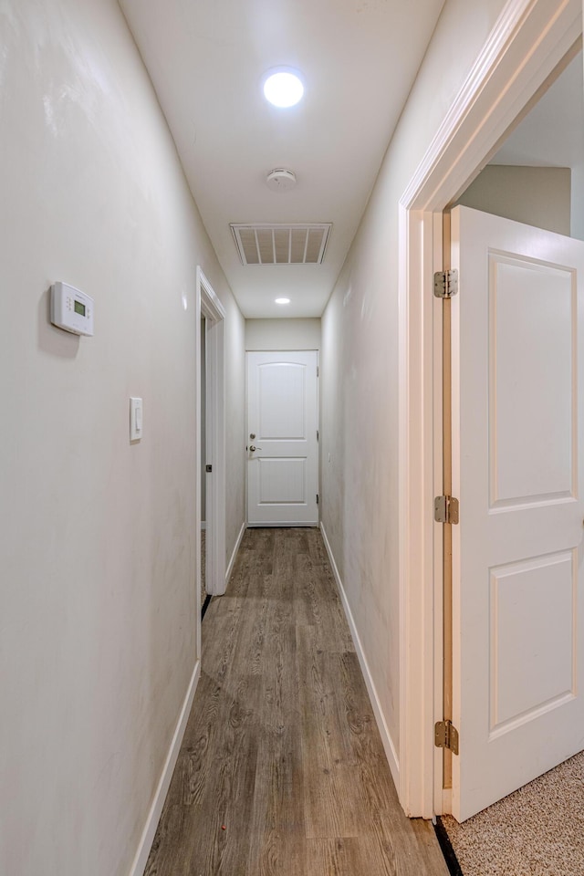 15161/2 Gallegos Rd SW, Albuquerque, NM 87105 - corridor with wood finished floors and baseboards