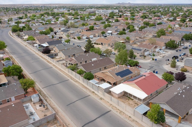 8912 Silverado Ave SW, Albuquerque, NM 87121 - aerial perspective of suburban area with mountains