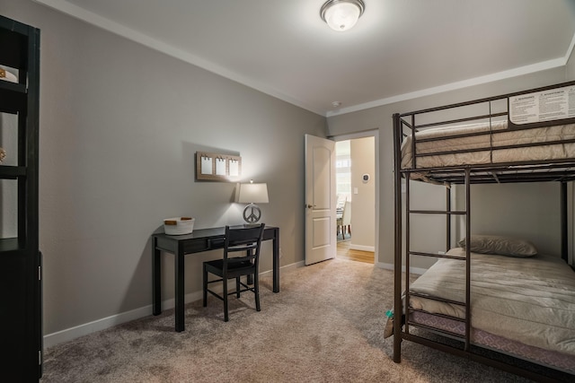 1899 Vargas Rd SE, Rio Rancho, NM 87124 - carpeted bedroom featuring ornamental molding and baseboards