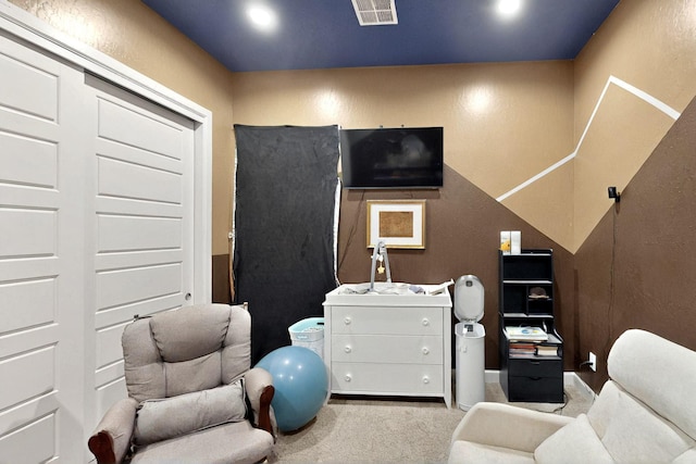 3406 Falkirk Rd NE, Rio Rancho, NM 87144 - living area featuring carpet floors