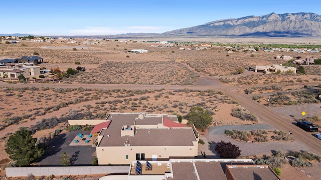 6119 La Paz Rd NE, Rio Rancho, NM 87144 - overview of rural landscape featuring a mountainous background and a desert landscape