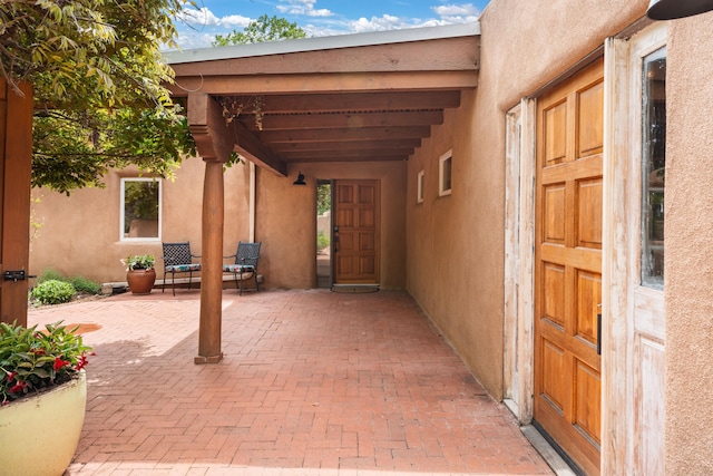 384 Chaparral Ln, Corrales, NM 87048 - view of patio