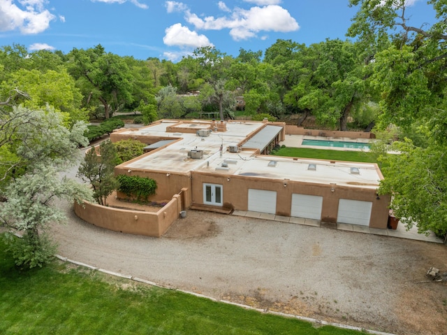 384 Chaparral Ln, Corrales, NM 87048 - aerial view of property and surrounding area