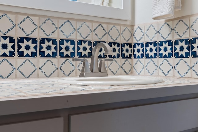 384 Chaparral Ln, Corrales, NM 87048 - detailed view of a sink and tasteful backsplash