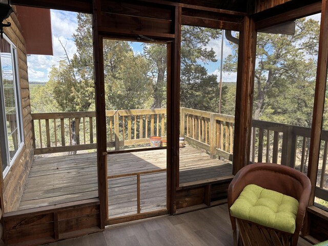 37 Lasso Ln, Pie Town, NM 87827 - view of sunroom