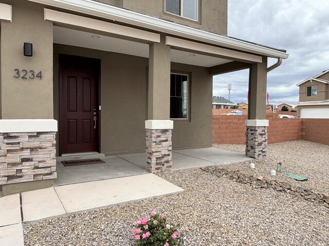 3234 Matador St SE, Rio Rancho, NM 87124 - bathroom featuring walk in shower, a spacious closet, recessed lighting, and tile patterned floors